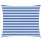 vidaXL Ικανότητα Σκίασης Μπλε και άσπρο 2,5 x 3 m HDPE