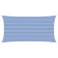 vidaXL Ικανότητα Σκίασης Μπλε και άσπρο 2,5 x 4,5 m HDPE