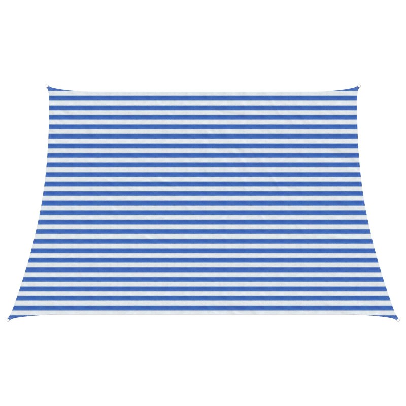 vidaXL Ικανότητα Σκίασης Μπλε και άσπρο 3 / 4 x 3 m HDPE