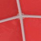vidaXL Σκηνή Πάρτυ 200 x 200 x 240 εκ Κόκκινο