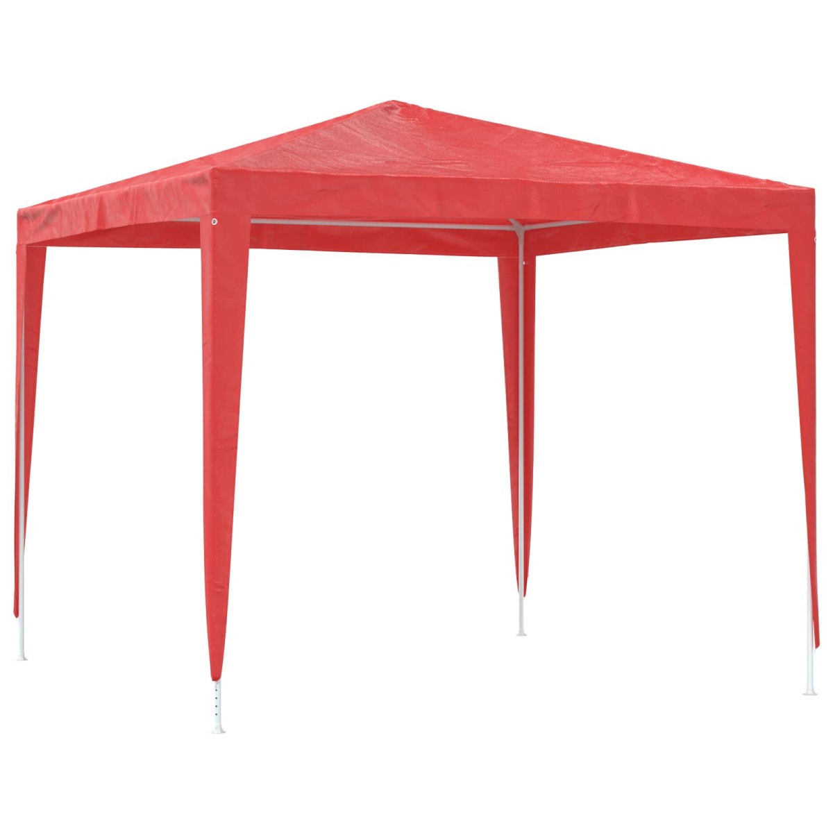 vidaXL Σκηνή Πάρτυ 250 x 250 x 240 εκ. Κόκκινο