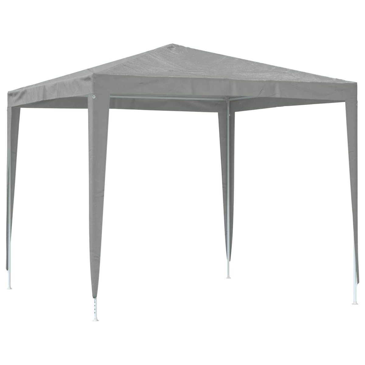vidaXL Σκηνή Πάρτυ 250 x 250 x 240 εκ. Ανοιχτό γκρι
