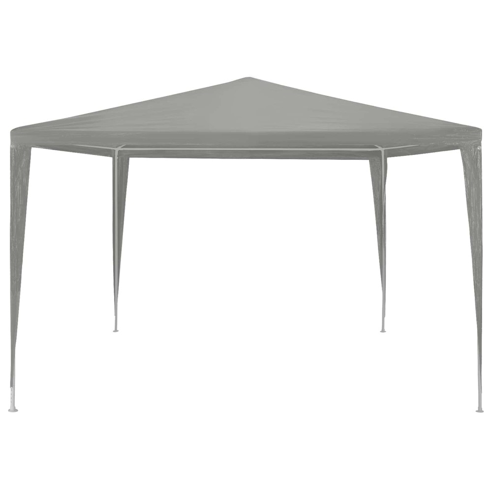 vidaXL Σκηνή Πάρτυ Ανοιχτό γκρι 300 x 300 x 255 εκ