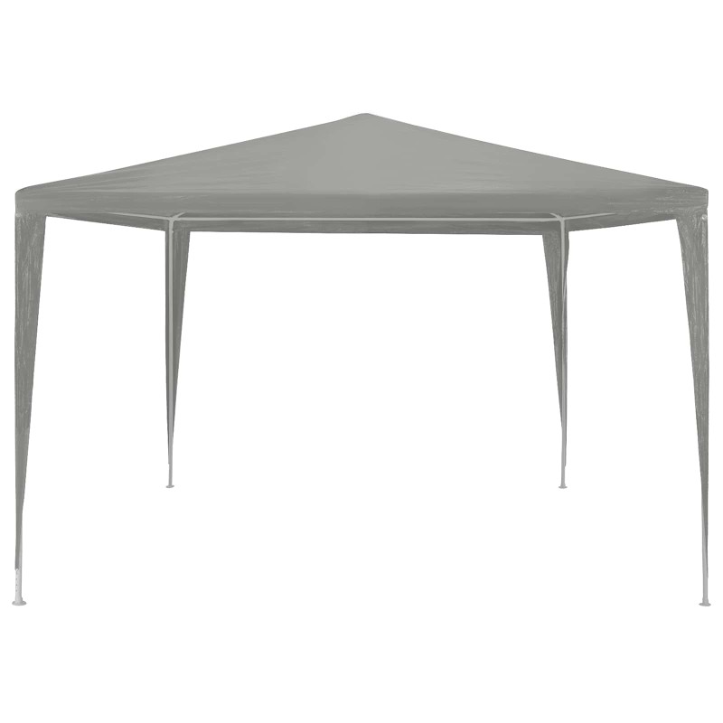 vidaXL Σκηνή Πάρτυ Ανοιχτό γκρι 300 x 300 x 255 εκ