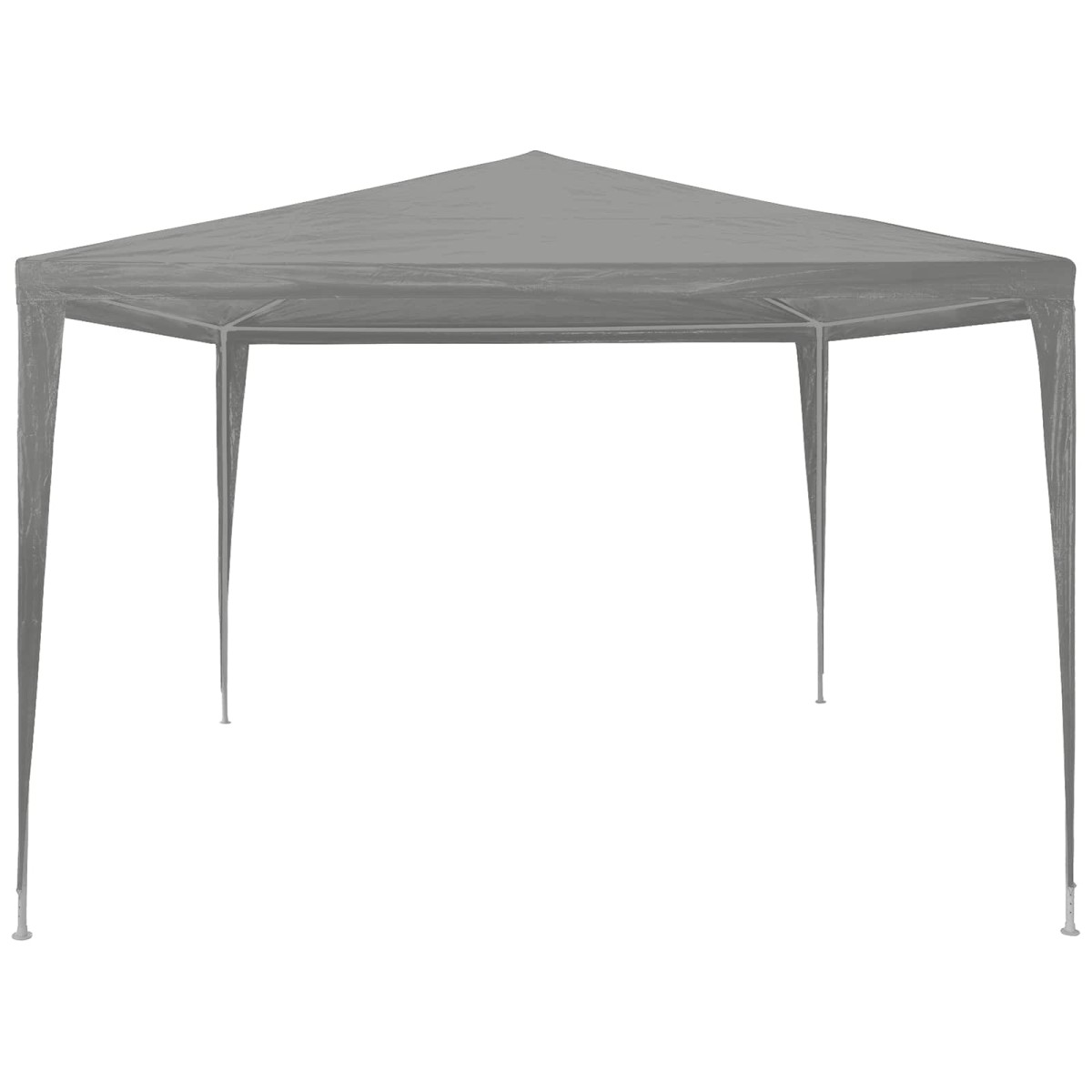 vidaXL Σκηνή Πάρτυ Ανοιχτό γκρι 300 x 300 x 255 εκ