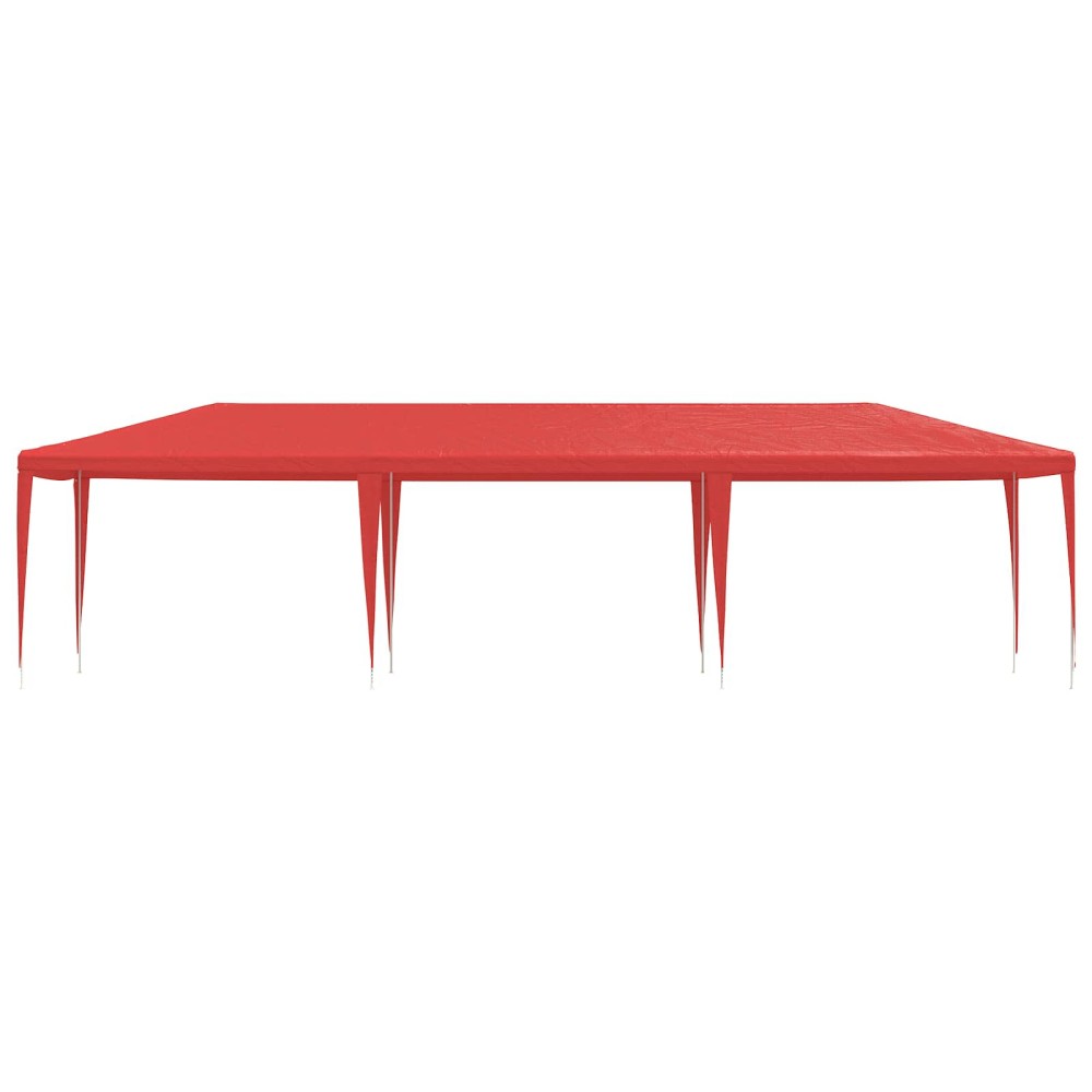 vidaXL Σκηνή Πάρτυ Κόκκινο 900 x 300 x 255 εκ