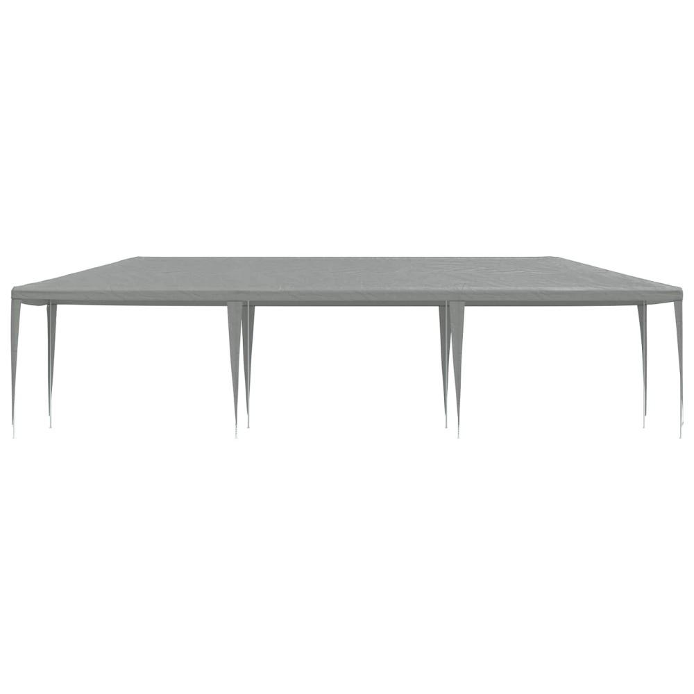 vidaXL Σκηνή Πάρτυ Ανοιχτό γκρι 900 x 300 x 255 εκ