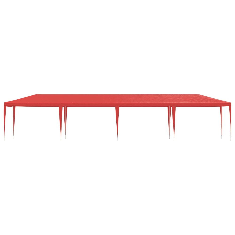 vidaXL Σκηνή Πάρτυ Κόκκινο 1200 x 300 x 255 εκ