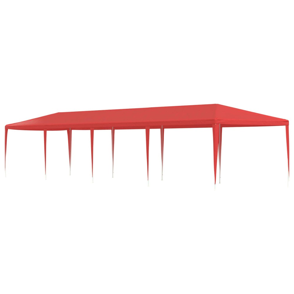 vidaXL Σκηνή Πάρτυ Κόκκινο 1200 x 300 x 255 εκ