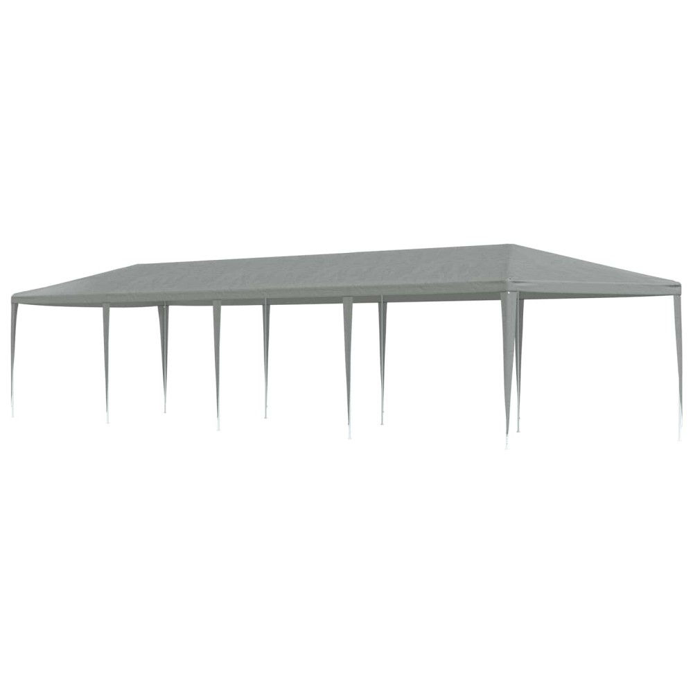 vidaXL Σκηνή Πάρτυ Ανοιχτό γκρι 1200 x 300 x 255 εκ
