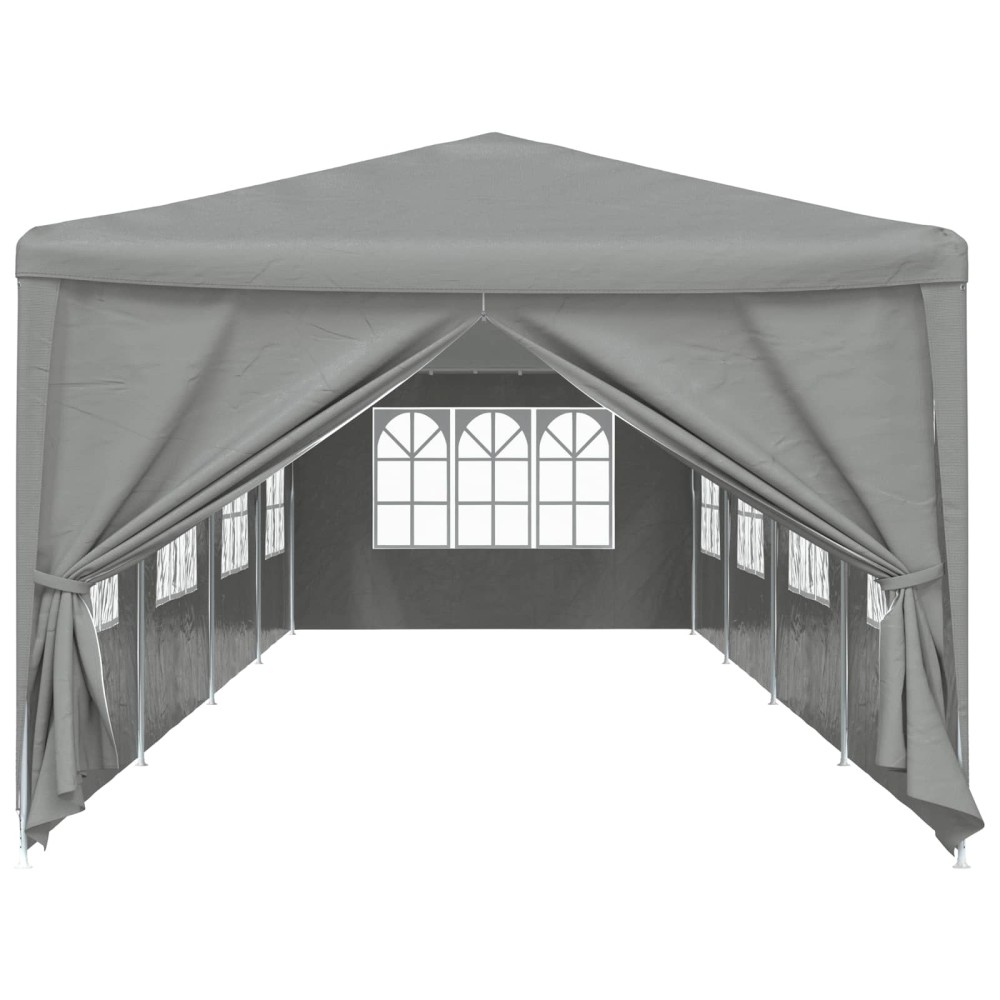 vidaXL Σκηνή Πάρτυ 1200 x 300 x 255 εκ Ανοιχτό γκρι