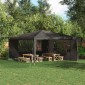 vidaXL Πλευρική Σκηνής Πάρτι 2 τεμ. 400 x 195 εκ. Ανθρακί