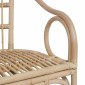 vidaXL Στοιβαζόμενη Καρέκλα Φυσικό 58 x 60 x 81 cm Ρατάν