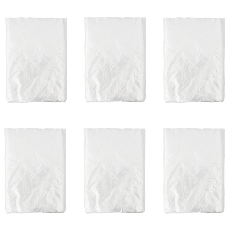 vidaXL Φύλλο σκόνης 6 τμχ. Διαφανές 400 x 500 cm HDPE