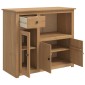 VidaXL Μικροκύματα Κονσόλα PANAMA Κερί Μέλι 99.5 x 44 x 86.5 εκ.