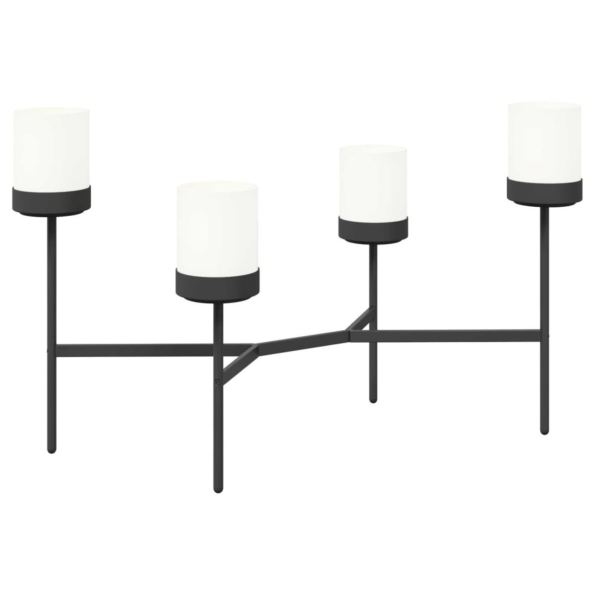 vidaXL Βάση Λουλουδιών Λευκό 125 x 55 x 81 εκ