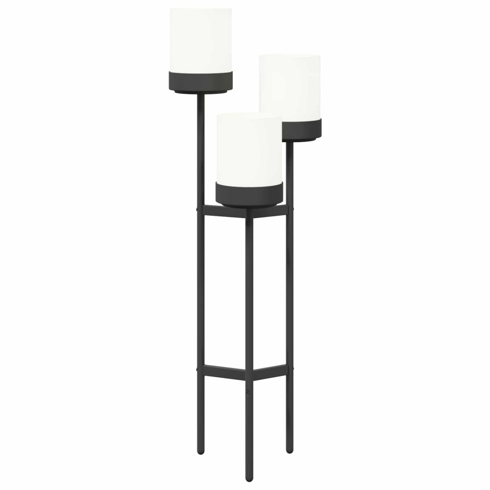 vidaXL Βάση Λουλουδιών Λευκό 42 x 39,5 x 125 εκ