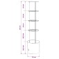 vidaXL Φυτωριούχος Ντομάτας Μαύρο Ø 32 x 127 εκ. PP