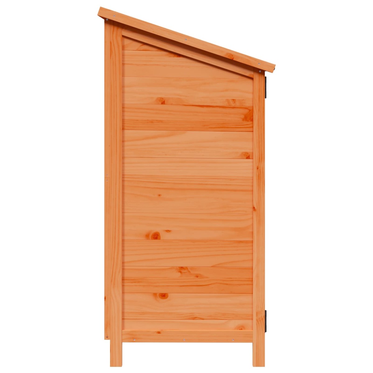 vidaXL Αποθήκη Κήπου Καφέ 106,5 x 56 x 113,5 εκ. Στερεό Ξύλο Πεύκου