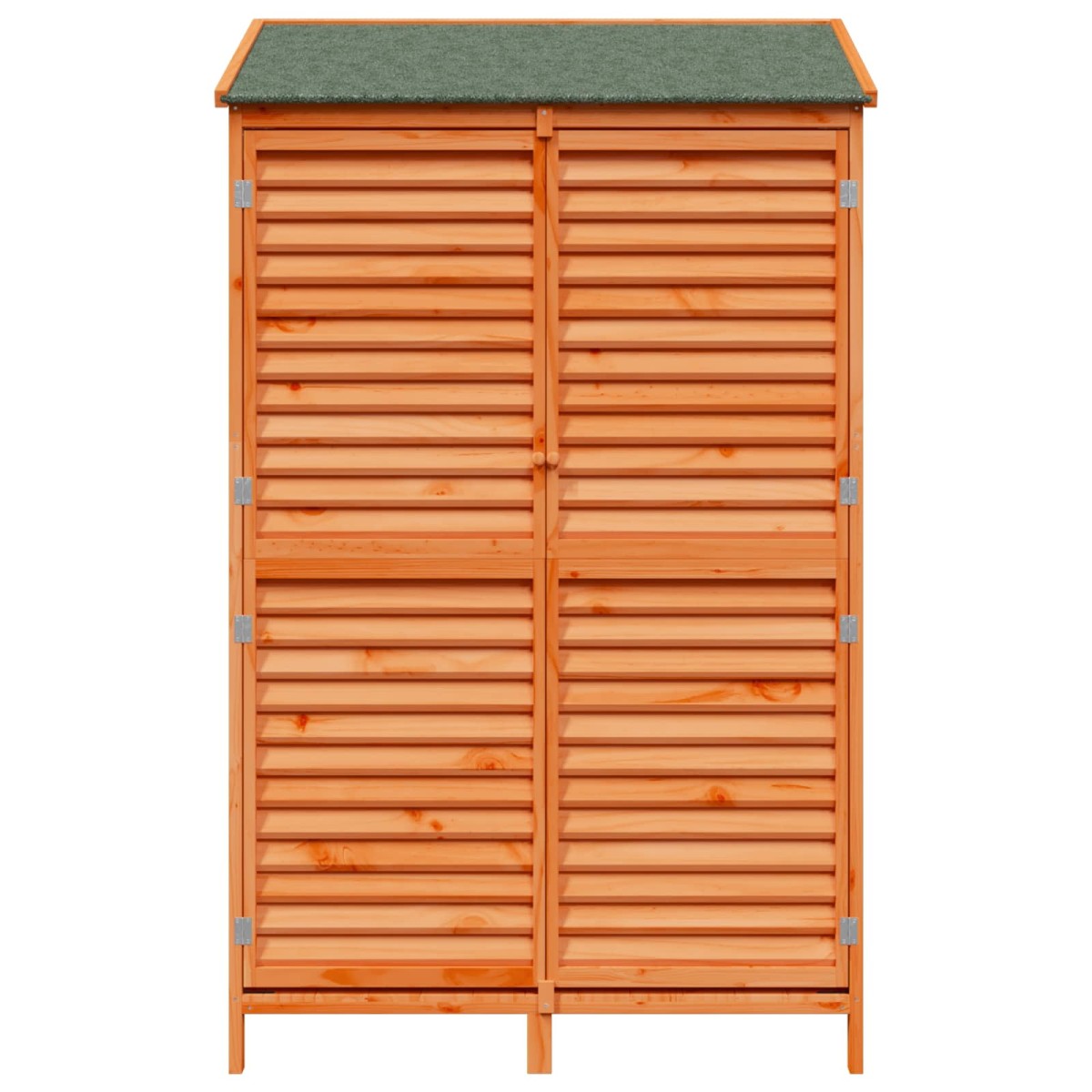 vidaXL Αποθήκη Κήπου Καφέ 106 x 56 x 176,5 εκ Στερεό Ξύλο Πεύκου