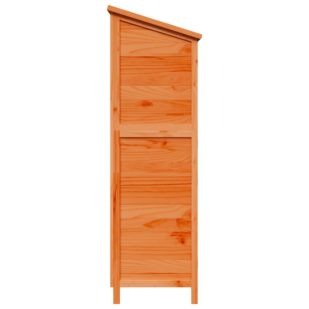 vidaXL Αποθήκη Κήπου Καφέ 106 x 56 x 176,5 εκ Στερεό Ξύλο Πεύκου
