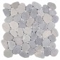 vidaXL Πέτρες Pebble Γκρι 30 x 30 cm Πέτρες Ποταμού