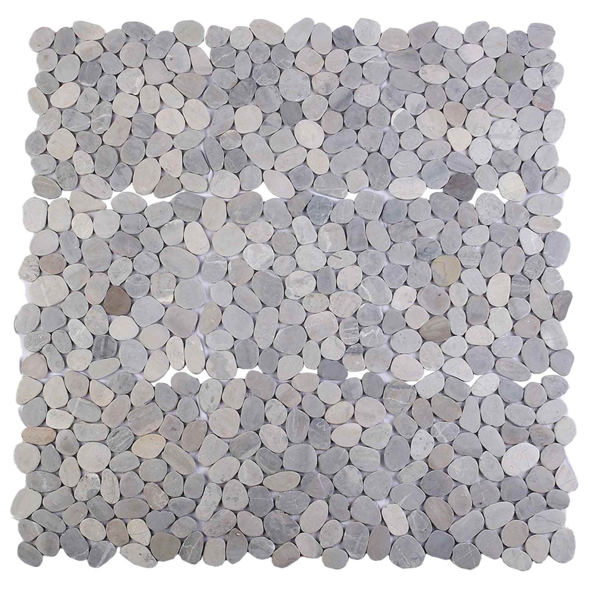 vidaXL Πέτρες Pebble Γκρι 30 x 30 cm Πέτρες Ποταμού