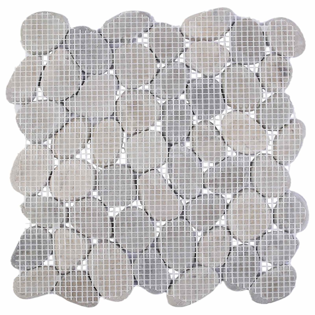 vidaXL Πέτρες Pebble Γκρι 30 x 30 cm Πέτρες Ποταμού