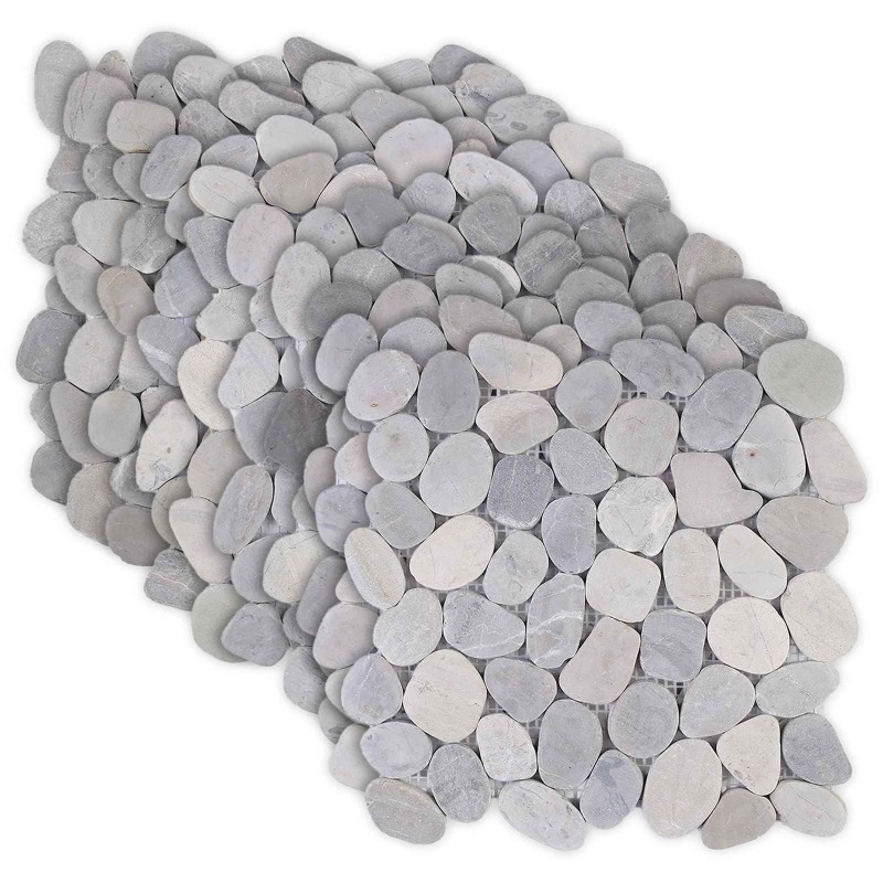 vidaXL Πέτρες Pebble Γκρι 30 x 30 cm Πέτρες Ποταμού