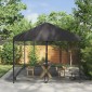 vidaXL Κουνούπι για Περίπτερο 220 mesh Μαύρο 6 x 3 x 2 m Πολυεστέρας