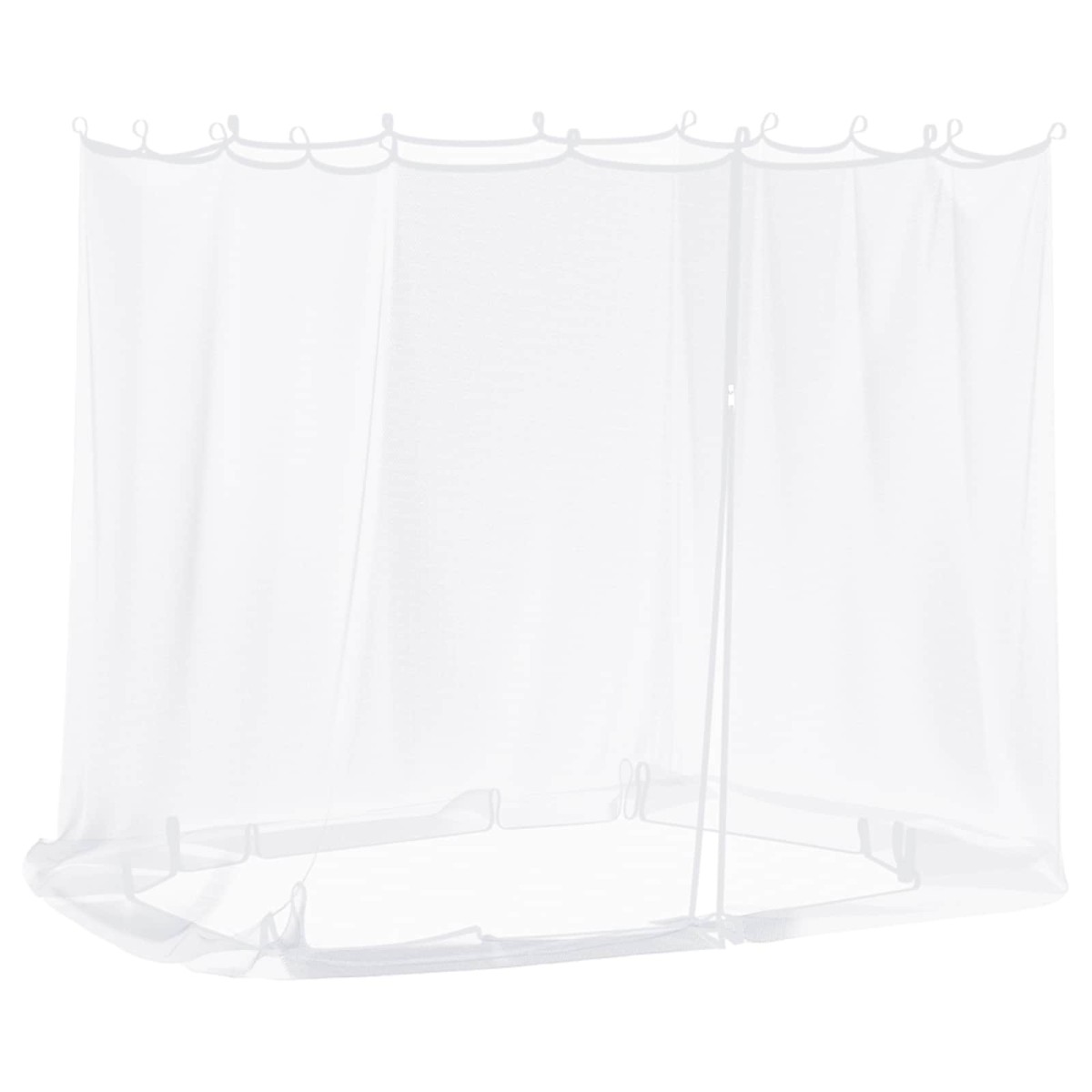 vidaXL Κουνούπι για Περίπτερο 220 mesh Λευκό 2 x 2 x 2 m Πολυεστέρας
