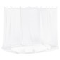 vidaXL Κουνούπι για Περίπτερο 220 mesh Λευκό 2 x 2 x 2 m Πολυεστέρας