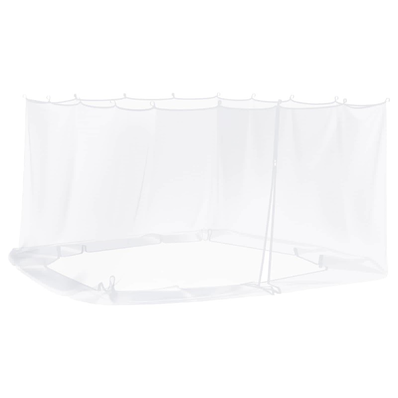 vidaXL Κουνούπι για Περίπτερο 220 mesh Λευκό 3,6 x 3 x 2 εκ.