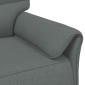 vidaXL Καναπές 100% πολυέστερ μεταλλικό πλαίσιο MDF, Κόντρα πλακέ