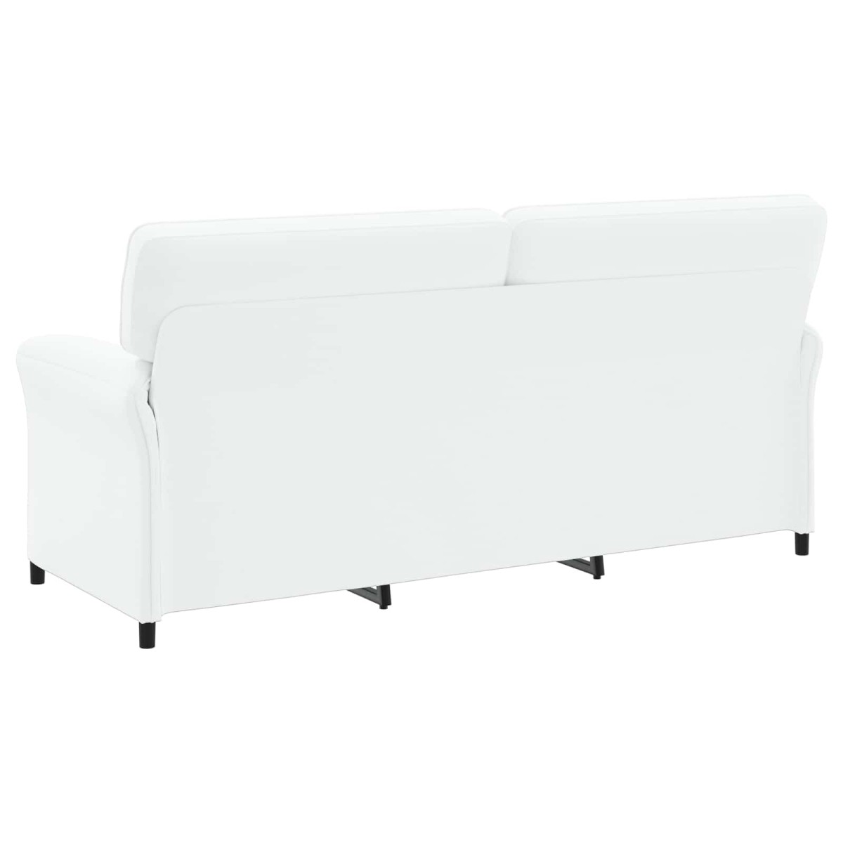 vidaXL Καναπές 100% πολυέστερ μεταλλικό πλαίσιο MDF, Κόντρα πλακέ
