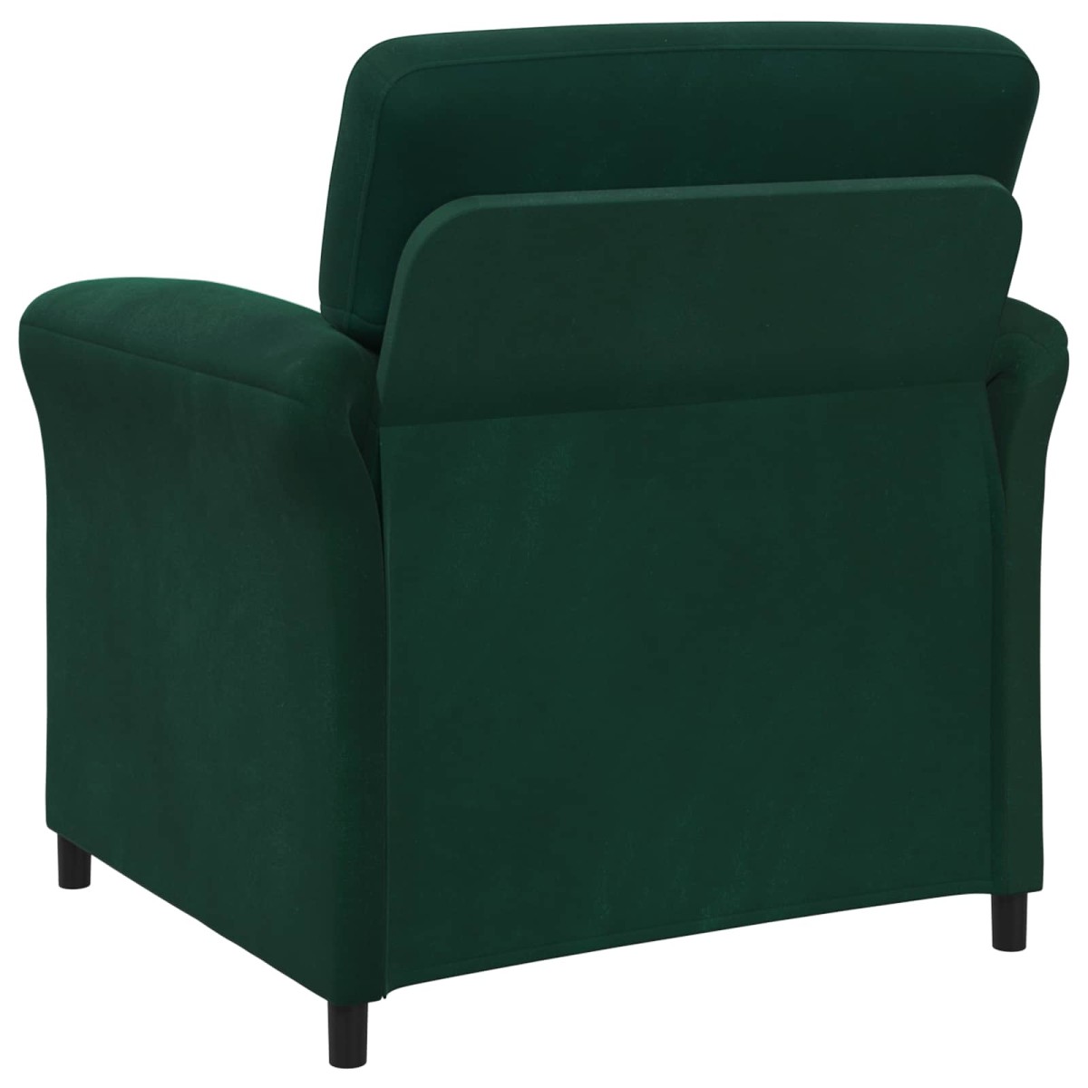 vidaXL Καναπές 1-θέσιος Σκούρο Πράσινο 88 x 83 x 95 εκ Βελούδο