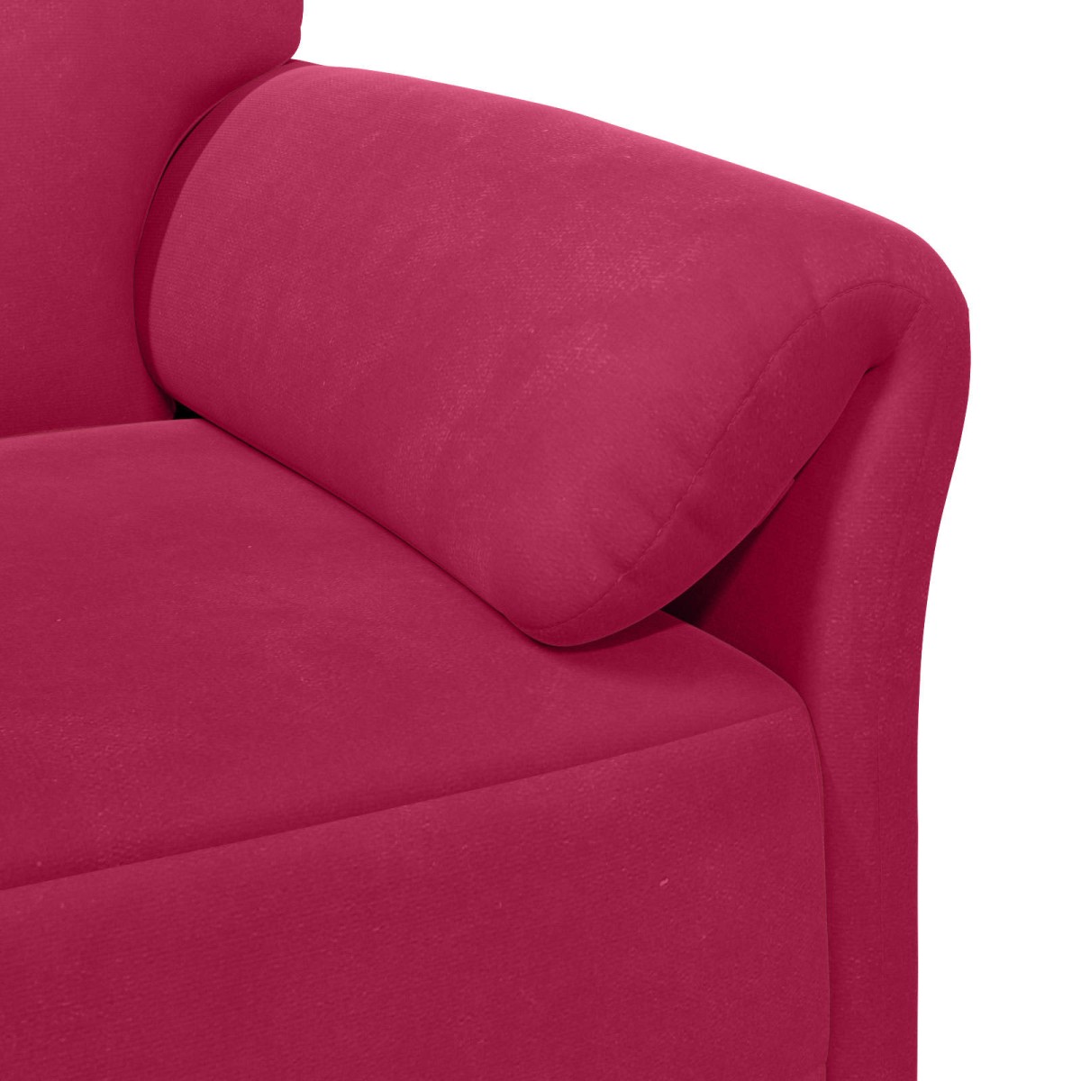 vidaXL Καναπές 1-θέσιος Κόκκινο 88 x 83 x 95 εκ Βελούδο