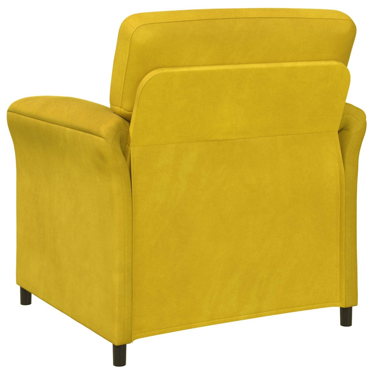 vidaXL Καναπές 1-θέσιος Κίτρινο 88 x 83 x 95 εκ Βελούδο