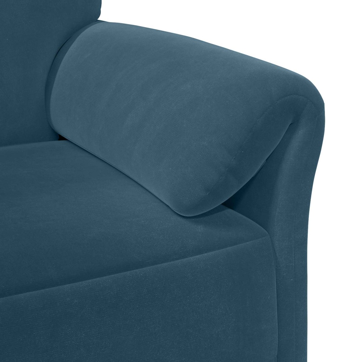 vidaXL Καναπές 1-θέσιος Μπλε 88 x 83 x 95 εκ Βελούδο
