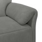 vidaXL Καναπές 2 ατόμων Σκούρο Γκρι 138 x 83 x 95 εκ Βελούδο