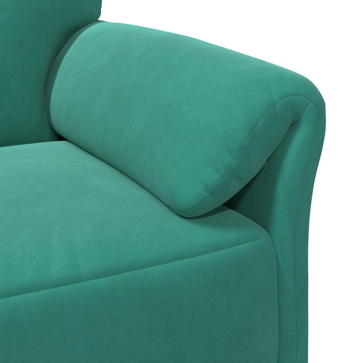 vidaXL Καναπές 2 ατόμων Τιρκουάζ 138 x 83 x 95 εκ Βελούδο