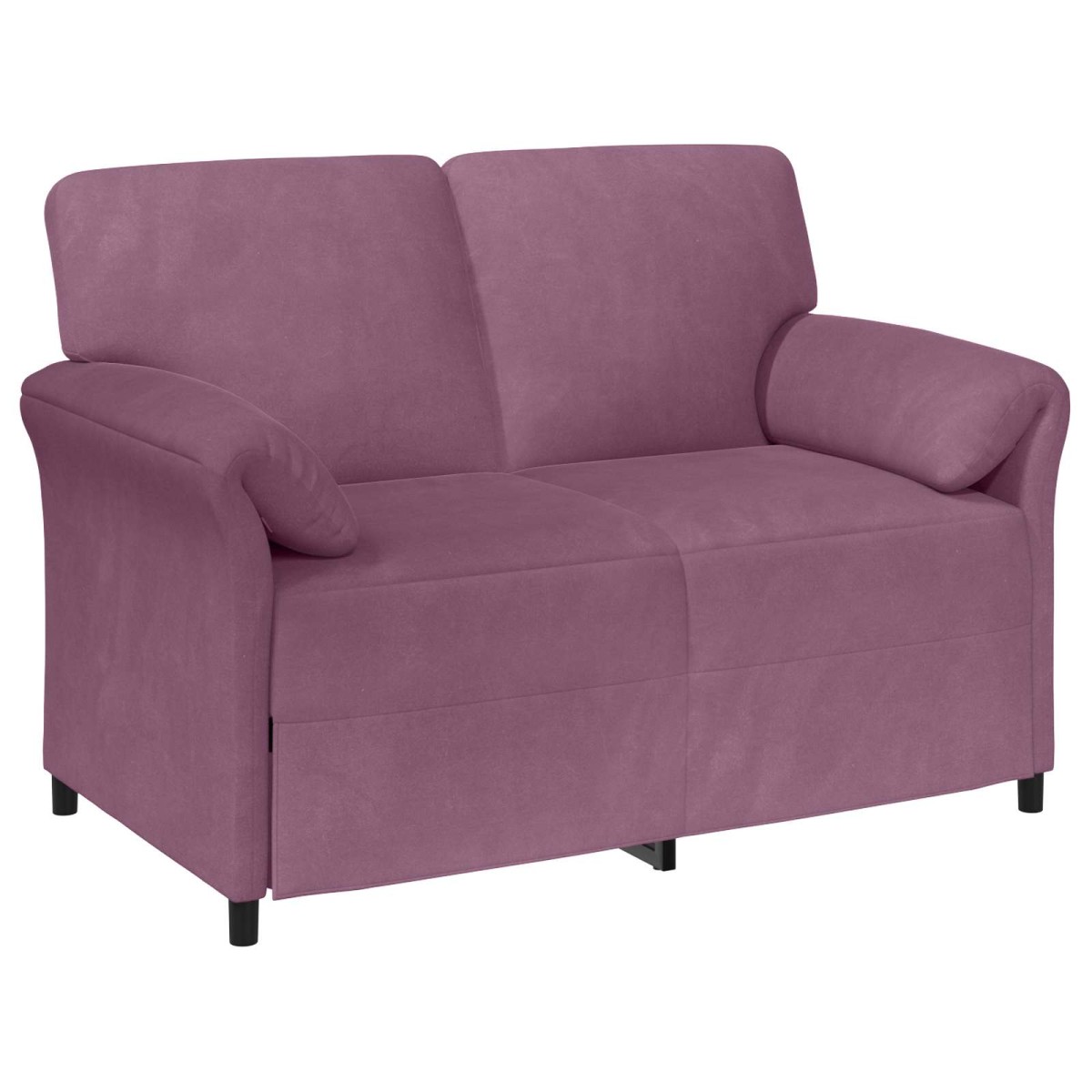 vidaXL Καναπές 2 ατόμων Μοβ 138 x 83 x 95 εκ Βελούδο