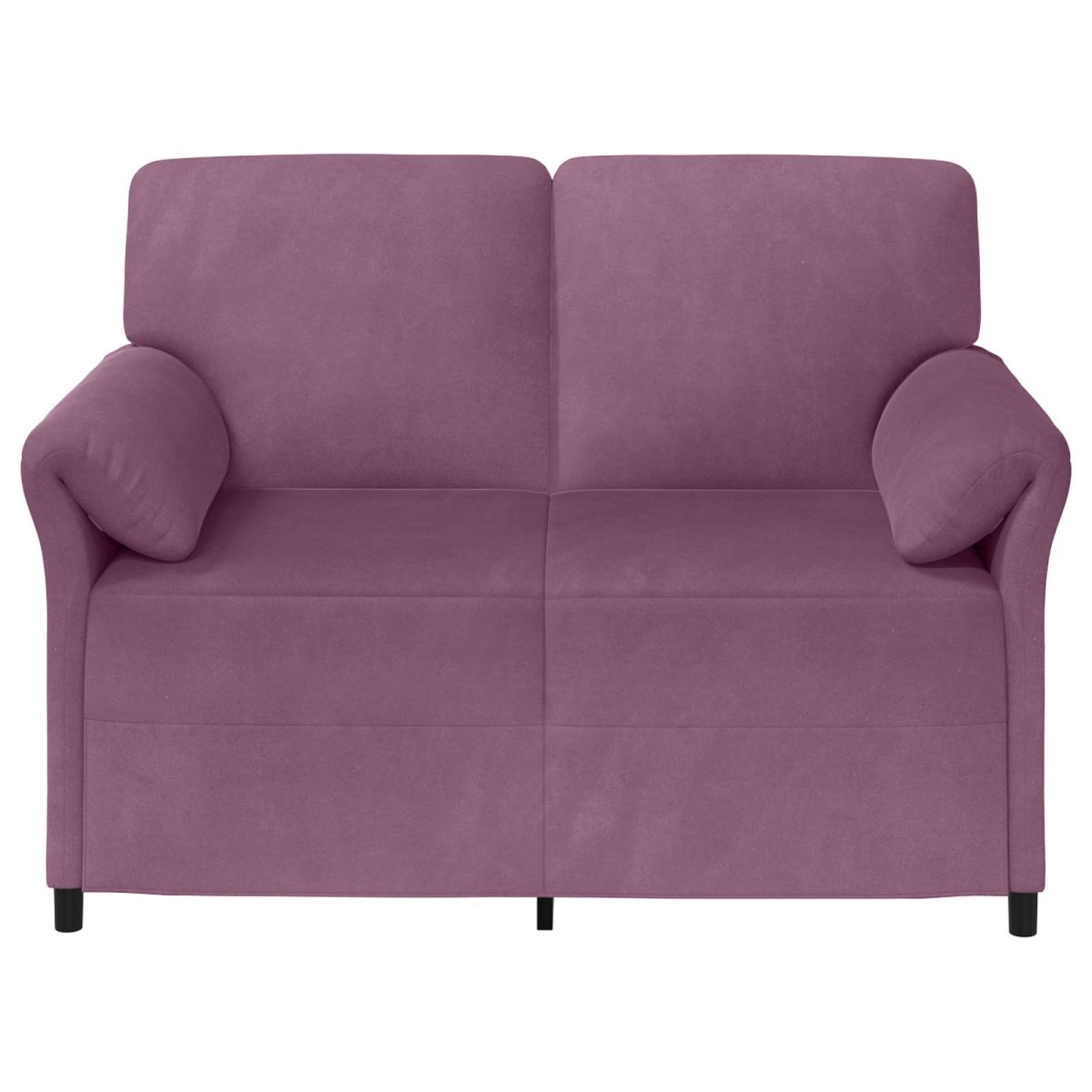 vidaXL Καναπές 2 ατόμων Μοβ 138 x 83 x 95 εκ Βελούδο