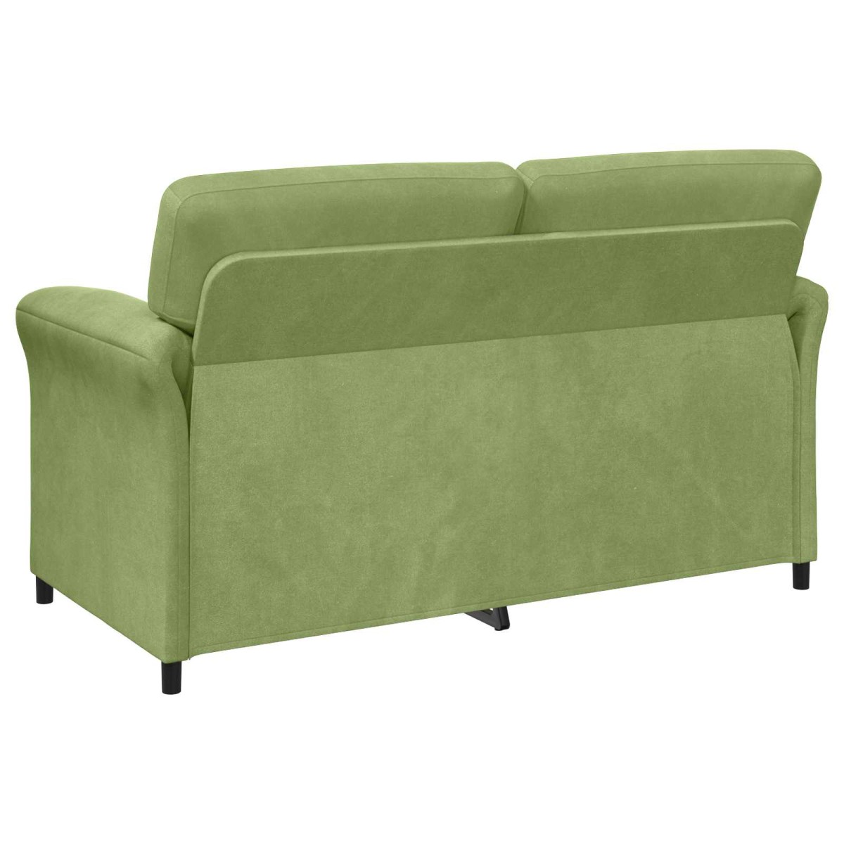 vidaXL Καναπές 2 ατόμων Ανοιχτό Πράσινο 158 x 83 x 95 εκ Βελούδο