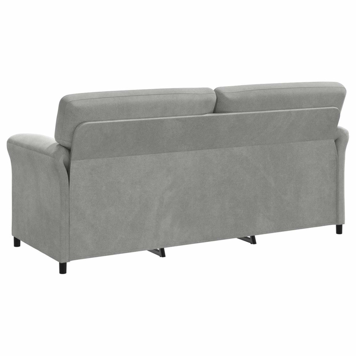 vidaXL 3-Θέσιος καναπές Ανοιχτό γκρι 198 x 83 x 95 εκ. Βελούδο