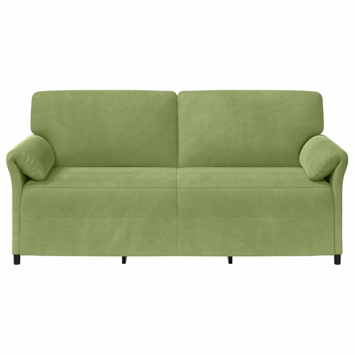 vidaXL 3-Θέσιος καναπές Ανοιχτό Πράσινο 198 x 83 x 95 εκ. Βελούδο