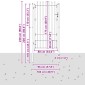 vidaXL Πύλη Φράχτη ASTEN 100 x 175 cm Μέταλλο Μαύρο Κλειδώσιμο