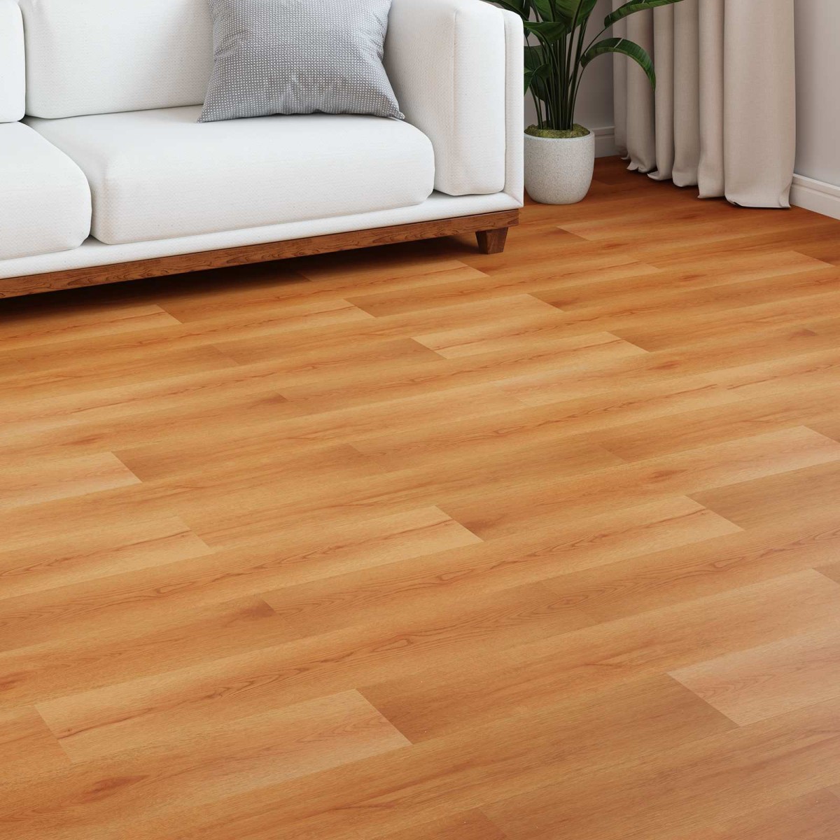 vidaXL Παρκέ δάπεδο Μπεζ 101 x 20 x 0,8 εκ 5 τμχ. Επεξεργασμένο ξύλο