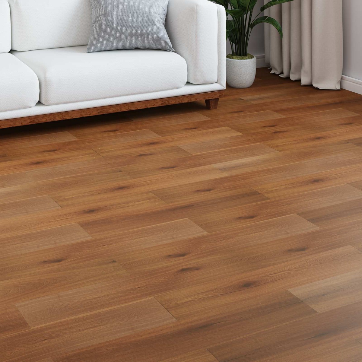 vidaXL Παρκέ δάπεδο Χρυσαφένιο Κίτρινο 101 x 20 x 0,8 εκ 15 τμχ.