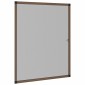 vidaXL Σκηνίδα Εντόμων Για Παράθυρα Καφέ 110 x 130 cm